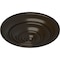 Ekena Millwork Classic Ceiling Medallion (Fits Canopies up to 4 1/8"), Hand-Painted Stone Hearth, 13 1/4"OD x 1/2"P CM13CLSHF - alternate 3